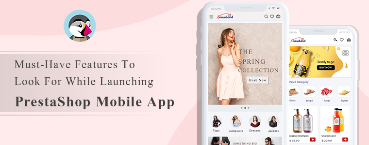 PrestaShop E-Commerce Mobile App