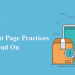 checkout page practices