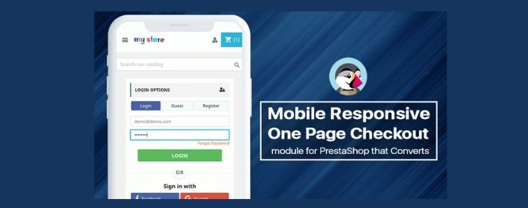 PRESTASHOP ONE PAGE CHECKOUT MODULE