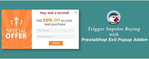 Popup di uscita Prestashop Knowband.