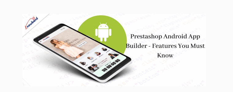 Banda de conhecimento do Construtor de aplicativos Android Prestashop