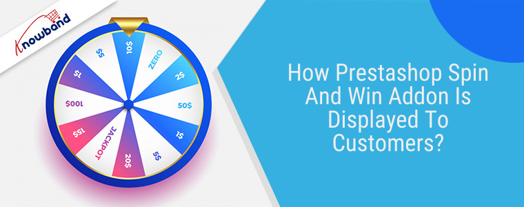 How Prestashop Spin and Win Addon is displayed to customers