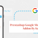 Complemento de integración de Google Shopping de Prestashop de Knowband