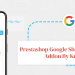 Prestashop Dodatek do integracji zakupów Google firmy Knowband