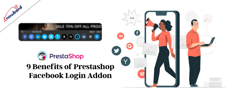 9 vantaggi del componente aggiuntivo di accesso Facebook di Prestashop