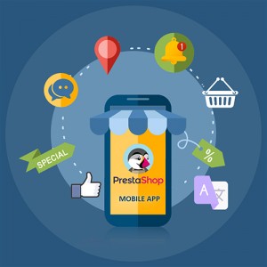 Logo du constructeur d'applications mobiles Prestashop