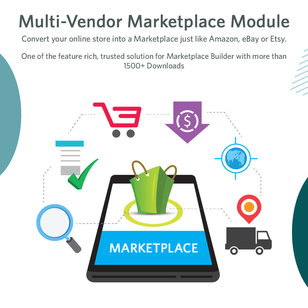 how does multi vendor marketplace works?