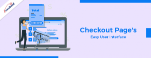 Interface de usuário fácil da página de checkout