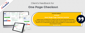 knowband-One Page Checkout Testimonial