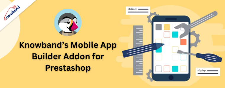 Complemento Mobile App Builder da Knowband para Prestashop