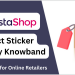 Modulo adesivo prodotto Prestashop di Knowband