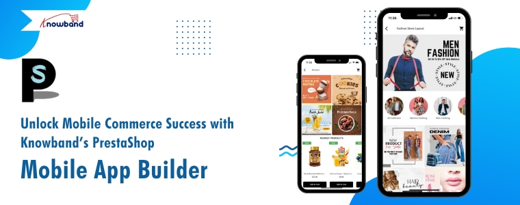 Unlock mobile commerce success with Knowband’s PrestaShop Mobile App Builder—launch your store app without coding on Android and iOS.