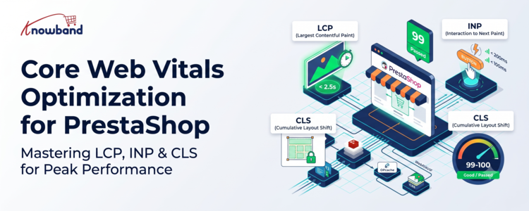 PrestaShop Core Web Vitals Optimization