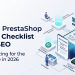 PrestaShop SEO Manager checklist for on-page SEO
